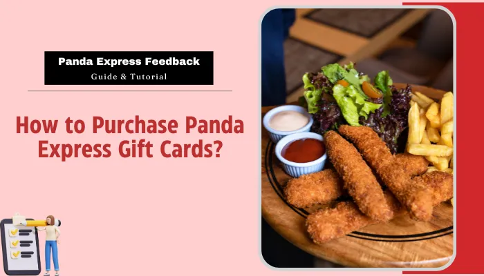 How to Purchase Panda Express Gift Cards?