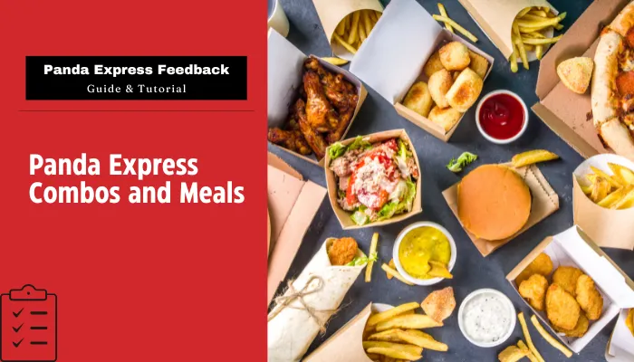 Panda Express Combos and Meals